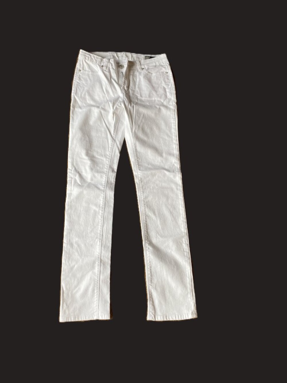 Buffalo David Bitton Cotton Jeans, NEW WITHOUT TAGS,Size 4,Straight Legs,White